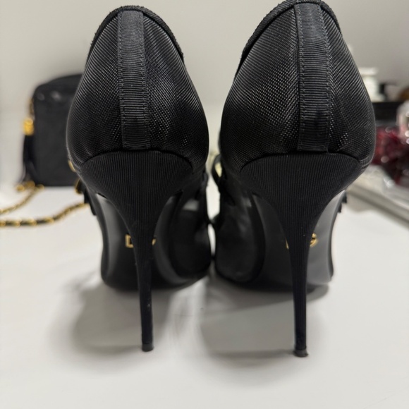 Dolce & Gabbana Black Mesh Mary Jane - Size 40 - Picture 3 of 8